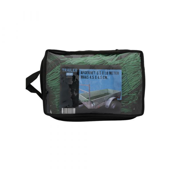 TrailerGear Cover Net 3.5x1.8 MTR, Maas 4x4 cm.