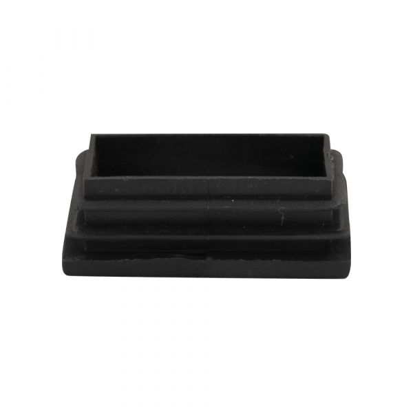 Rettangolo del tappo di inserzione 50 x 25 mm.
