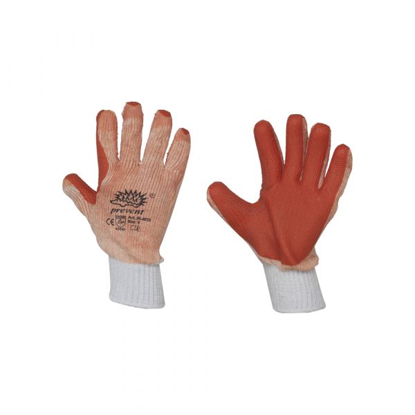 Guante prevent naranja talla 9