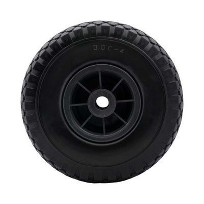 Rueda 300x4, borde gris de plástico anti-lok