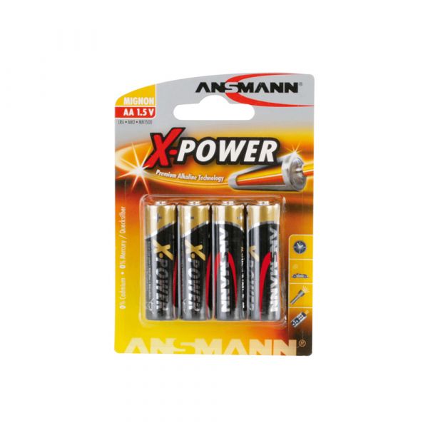X-Power Alkaline Battery AA LR6 4st.