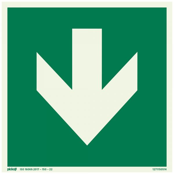 Posizione del cinturino Play (verde) ftlm - 150x150 mm autoadesivo.