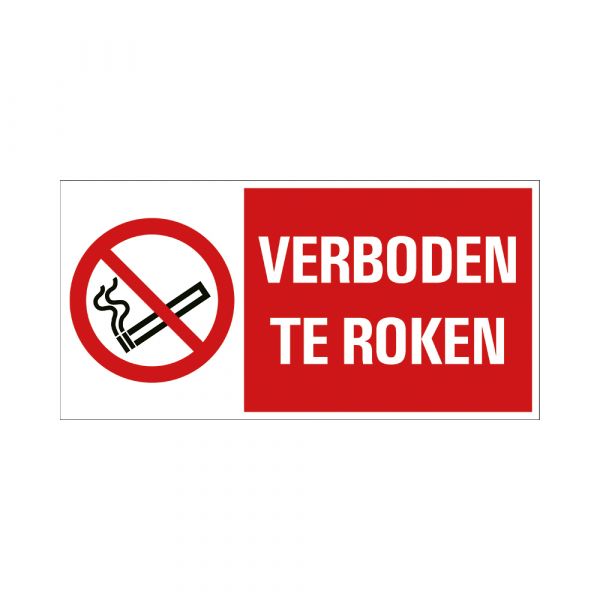 Prohibido fumar - 150x300 mm.