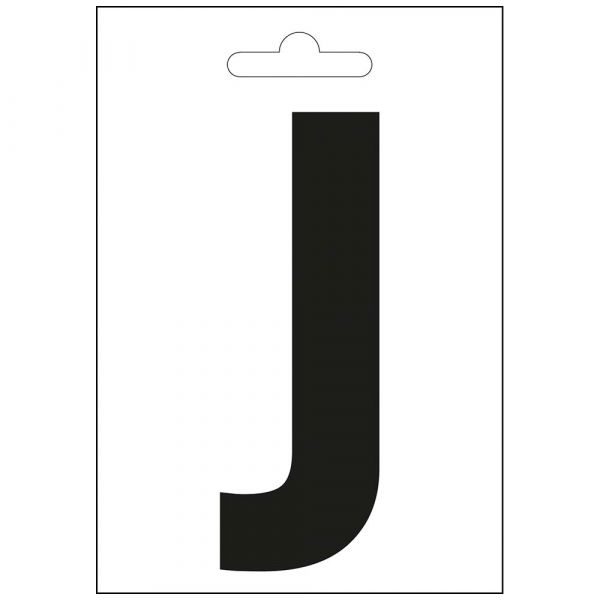 Carta náutica J Negro 100 mm.