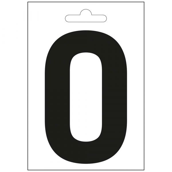 Lettera nautica o nero 100 mm.
