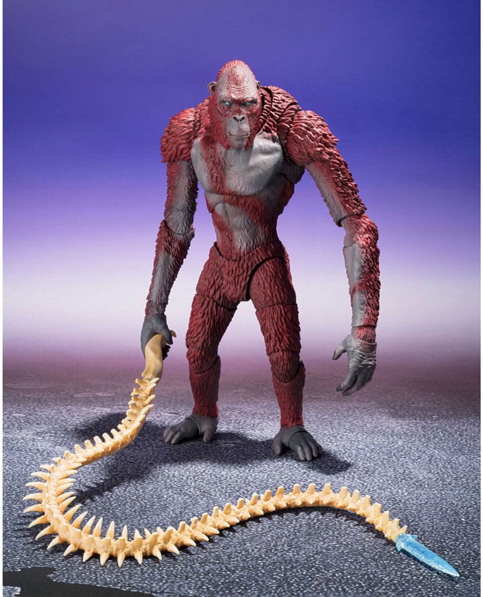 Bandai Tamashii Nations Godzilla x Kong: El nuevo imperio S.H. figura de acción de monster arts figura de acción de skar king