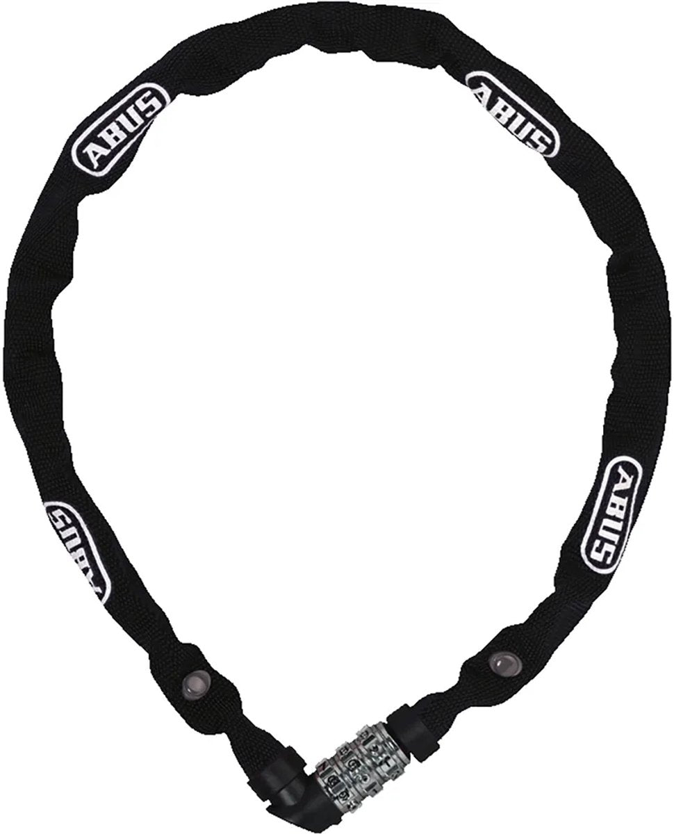 Abus de la cadena de calificaciones 1200 60 Web Black - 4 mm - 60 cm