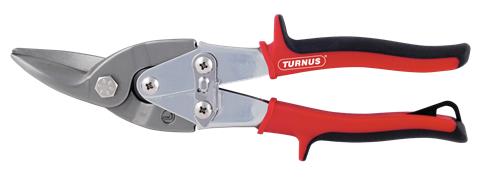 Tijeras para chapa Kukko izquierda roja