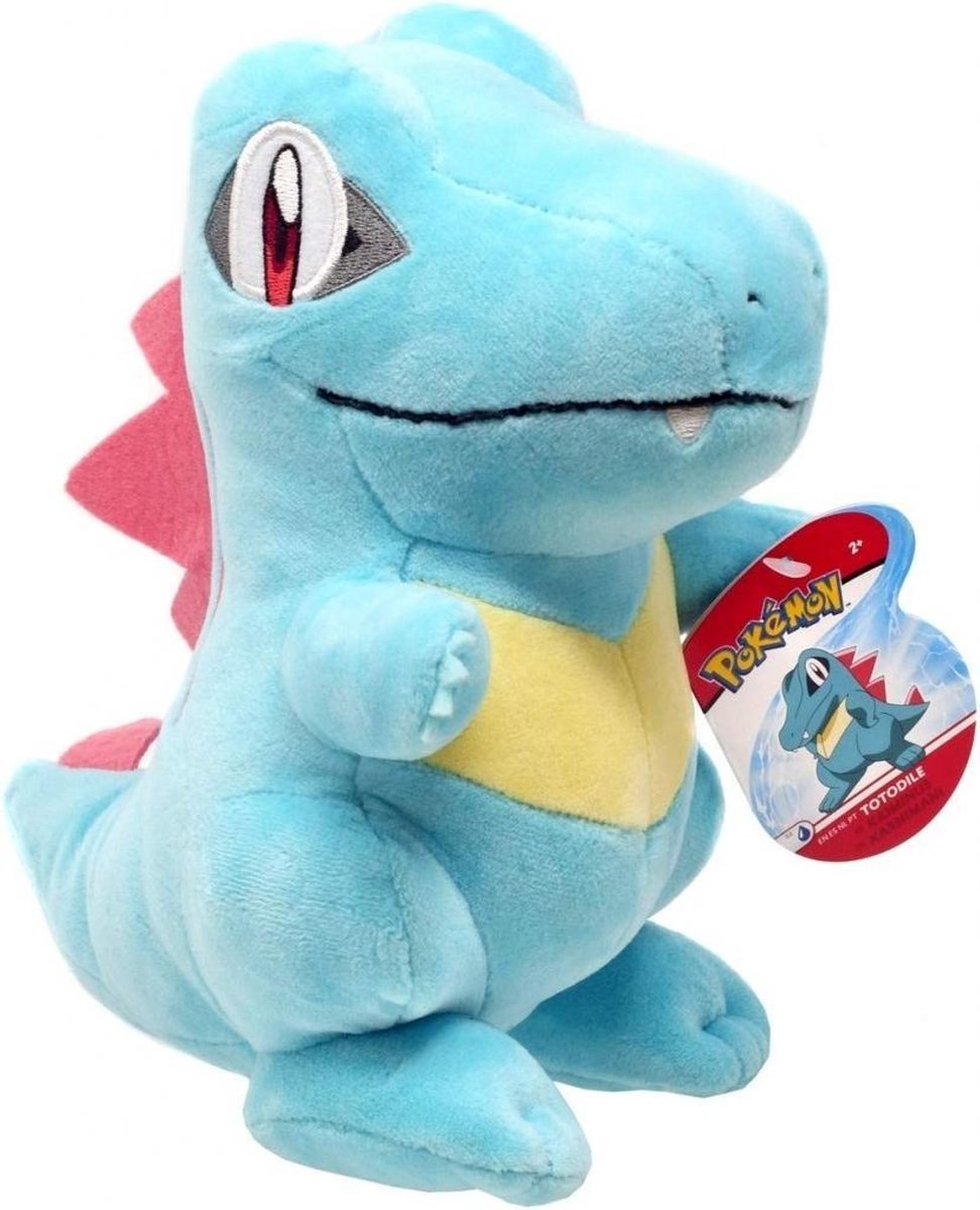 Boti Pokemon Pluchen abbraccio Totodile, 20 cm