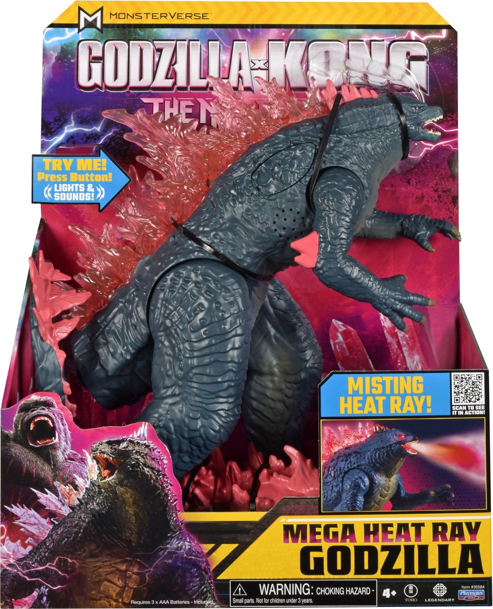 El nuevo imperio - mega nebulización rayo de calor godzilla