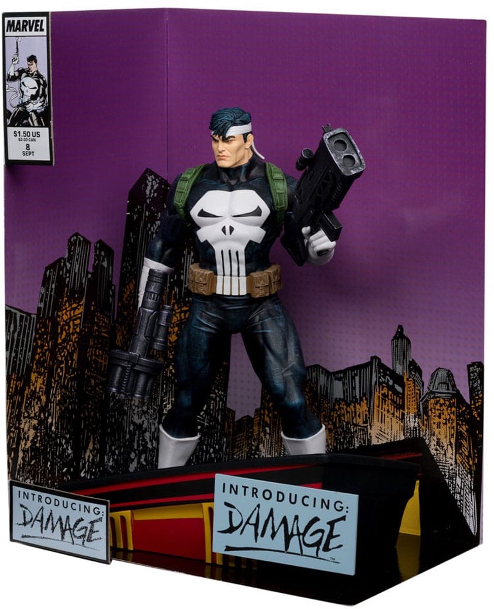 Mcfarlane Toys Marvel Collection Statua in PVC 1 6 The Punisher (The Punisher War Journal #8) Statua da 26 cm