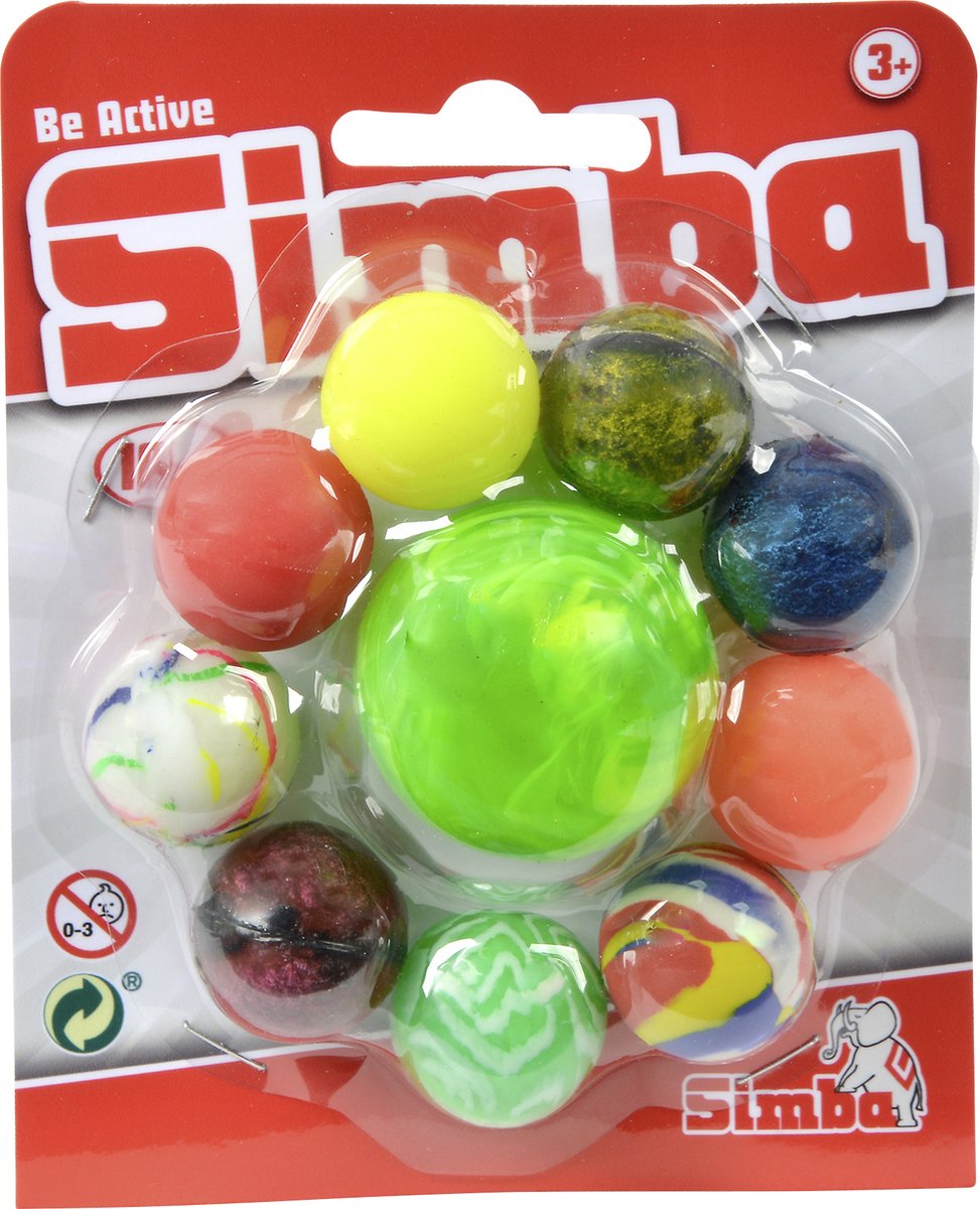 Simba - pelotas saltarinas - 10 piezas - pelotas saltarinas