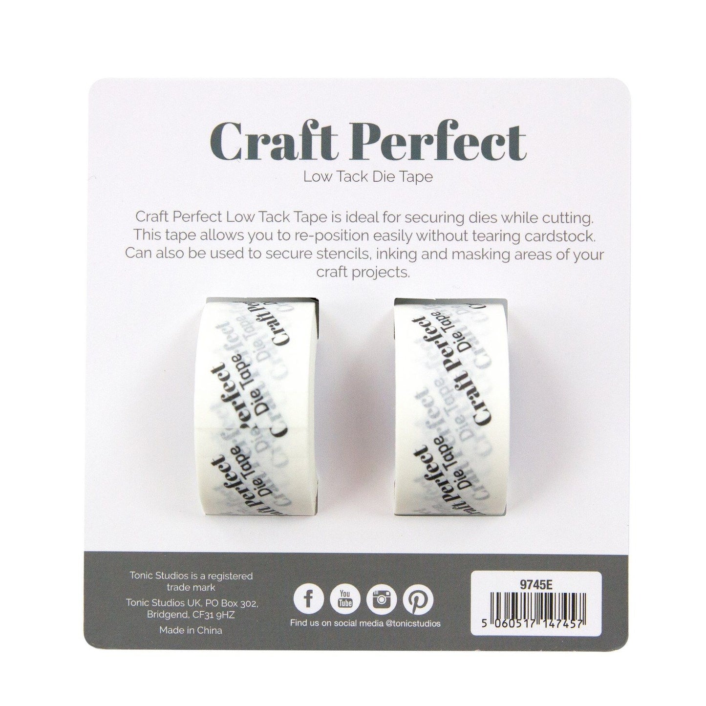 Craft Perfect di Tonic Studios Craft Perfect • Nastro con fustella a bassa aderenza