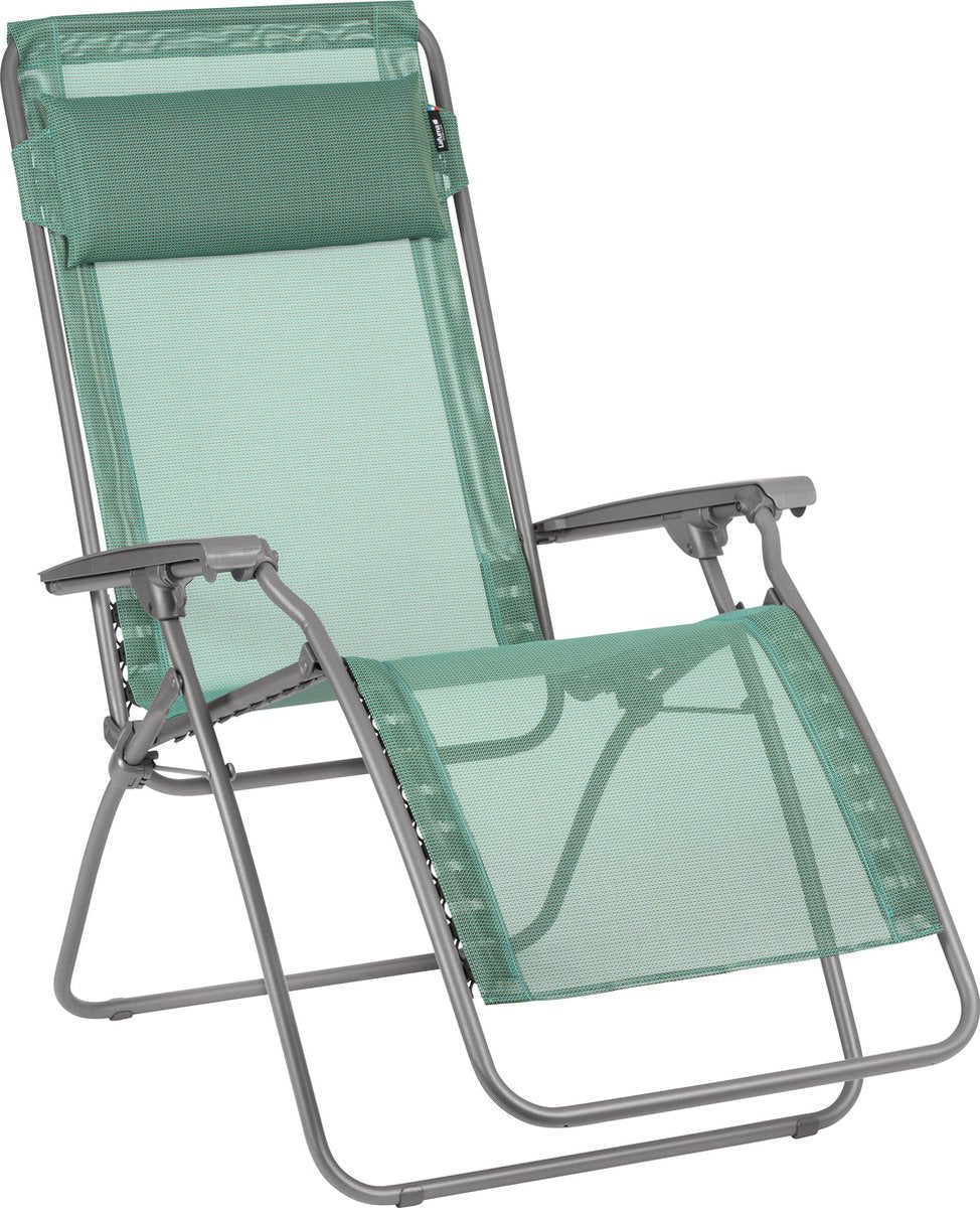 Lafuma r clip - relaxstoel - verstelbaar - inklapbaar - zero gravity - chlorophyle green