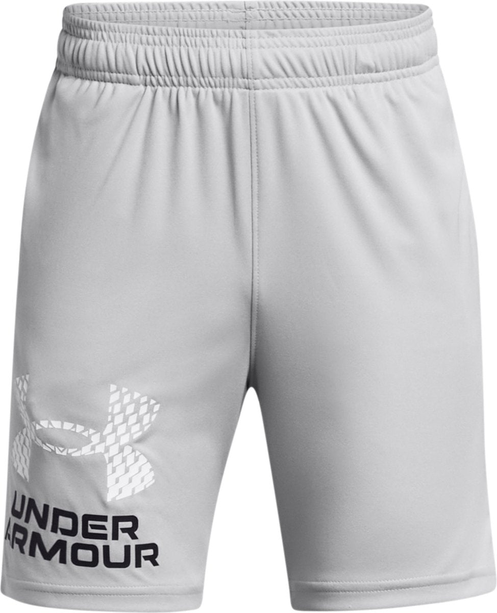 Under armour ua tech logo shorts pantalones deportivos para niños - gris