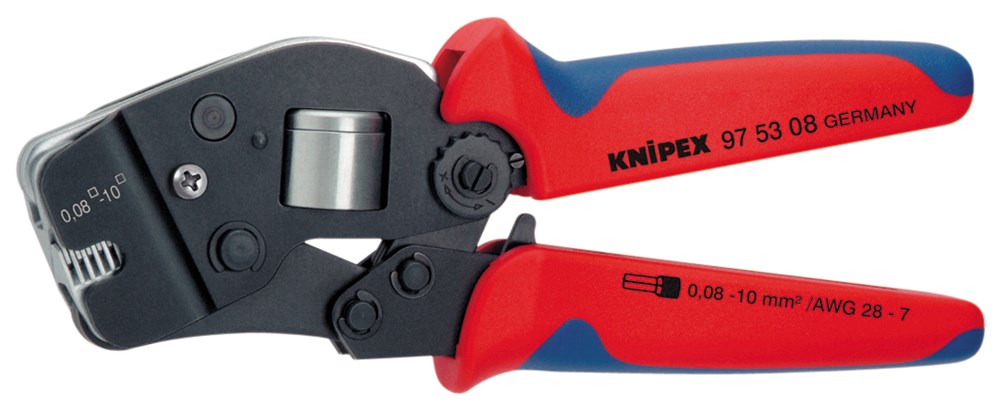 Alicates para virola Knipex 0,08-10 mm
