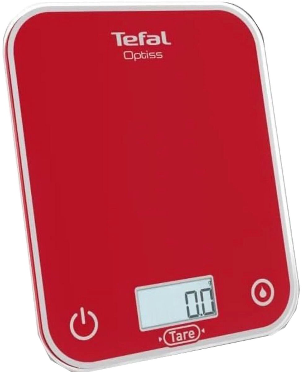 Bilancia da cucina elettronica Tefal - display retroilluminato - portata 5kg - lampone - bc50u3v0