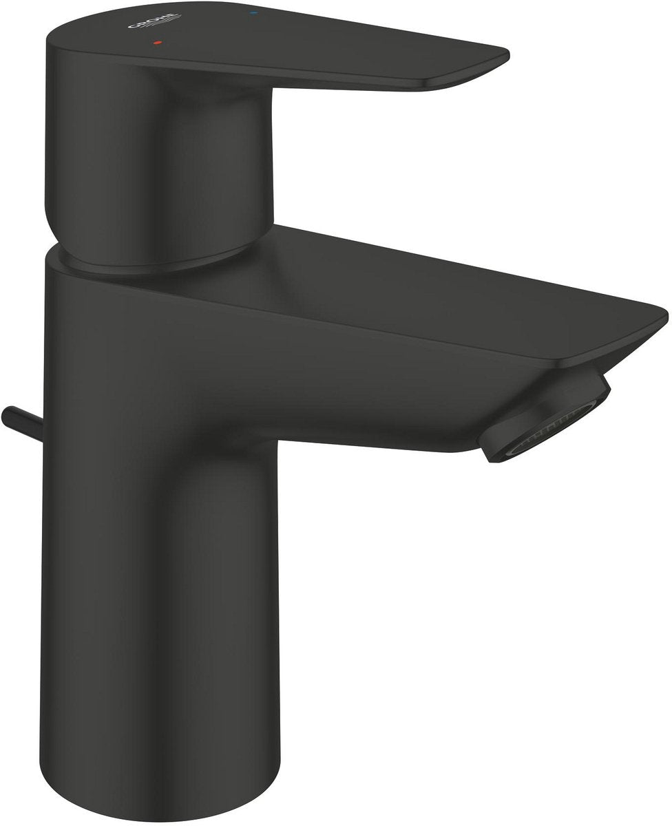 Miscelatore lavabo Grohe start edge misura s – con scarico – senza piombo (zero) – nero opaco