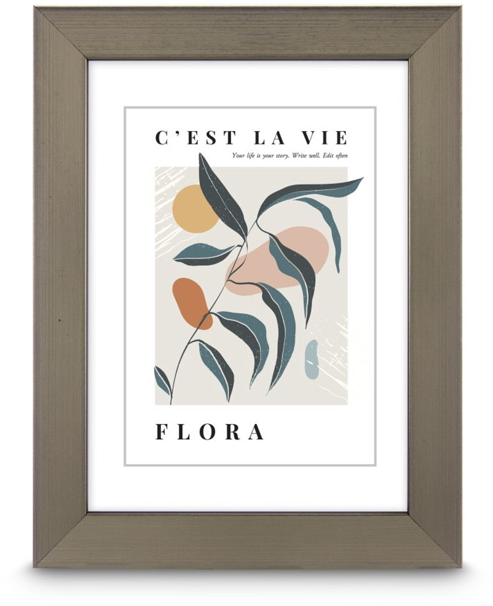 Hama fotolijst - flora - 30 x 40 cm - staal