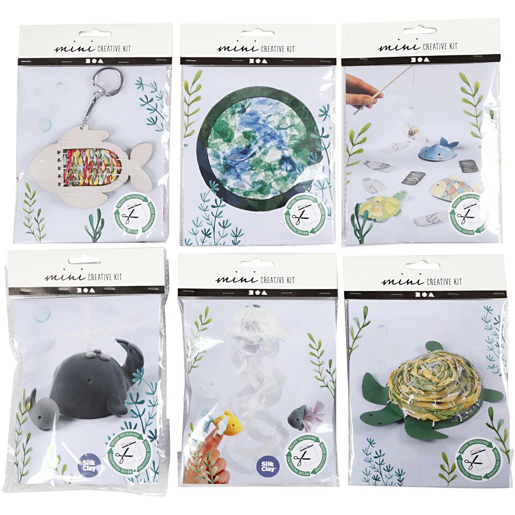 Mini set hobby Creative Company, 6 set 1 scatola