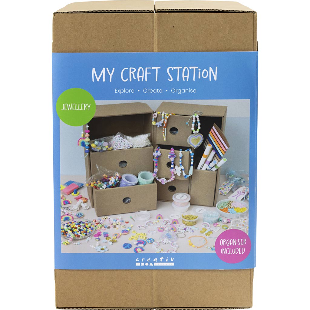 Creativ empresa my craft station joyería, varios colores, 1 pieza 1 caja