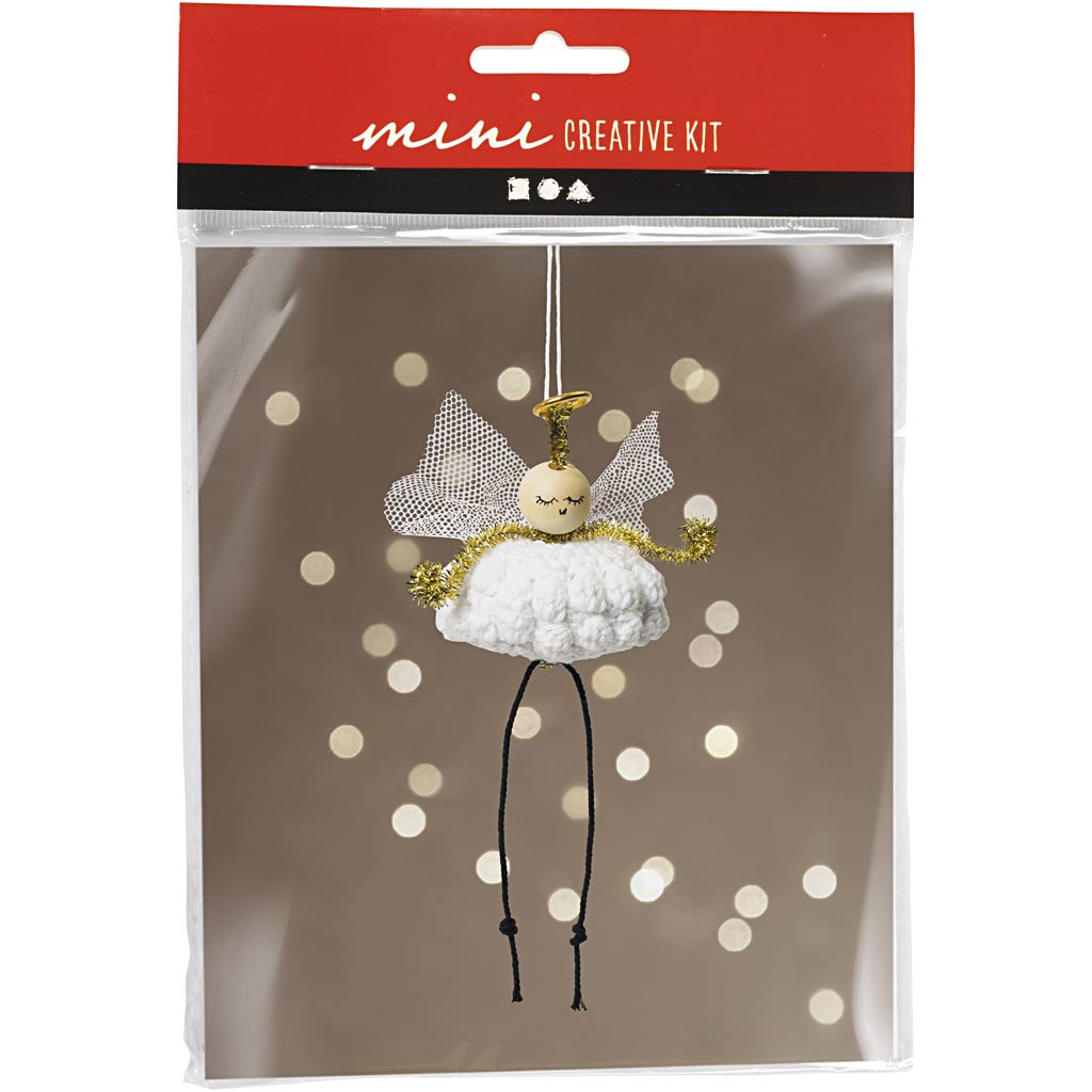 Mini set hobby all'uncinetto Creativ Company, angelo:, 1 scatola