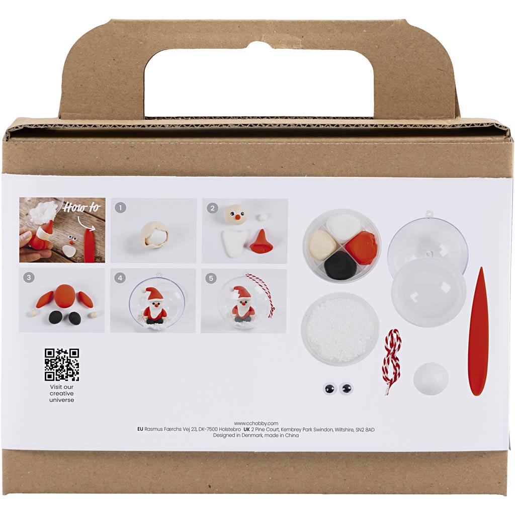 Https: www.cchobby.nl mini-hobbyset-boetseren-kerstman-rood-wit-1-doos