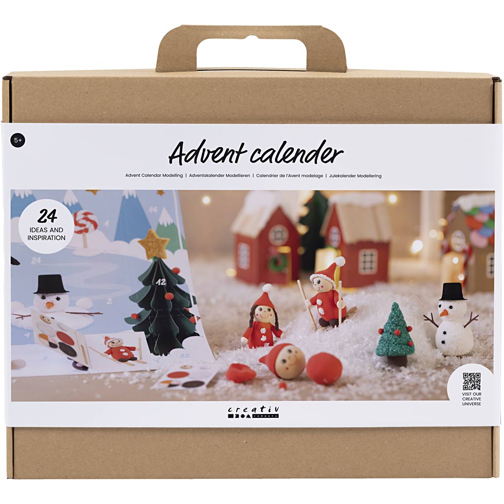 Calendario dell'avvento di modellismo aziendale Creativ, 1 scatola
