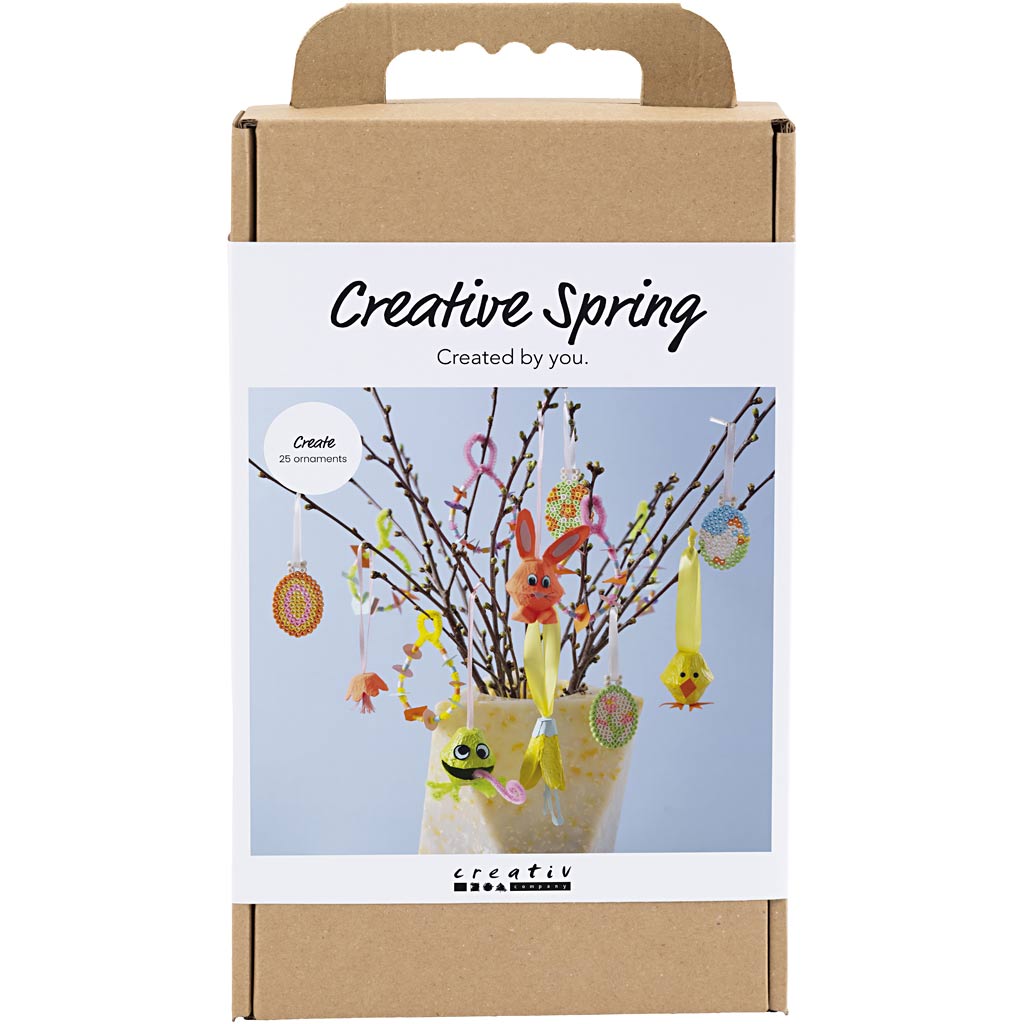 Creative Company Creative Box primavera creativa, vari colori, 1 scatola