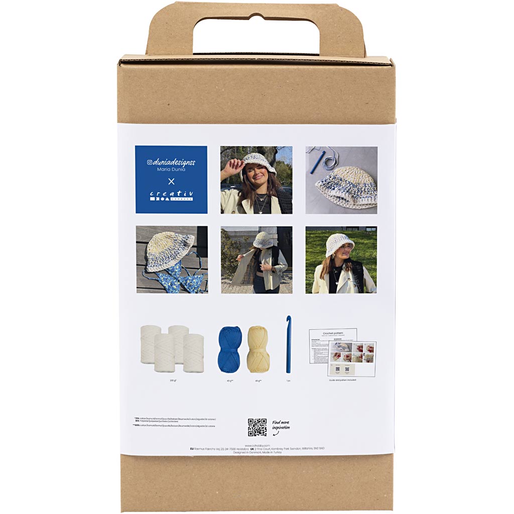 Creativ Company Hobbyset Haken Great Sun Sombrero
