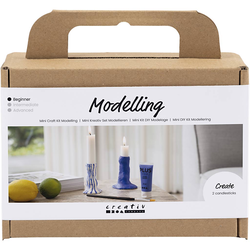 Mini set hobby Creative Company scultura, candeliere, ultra marino, 1 scatola