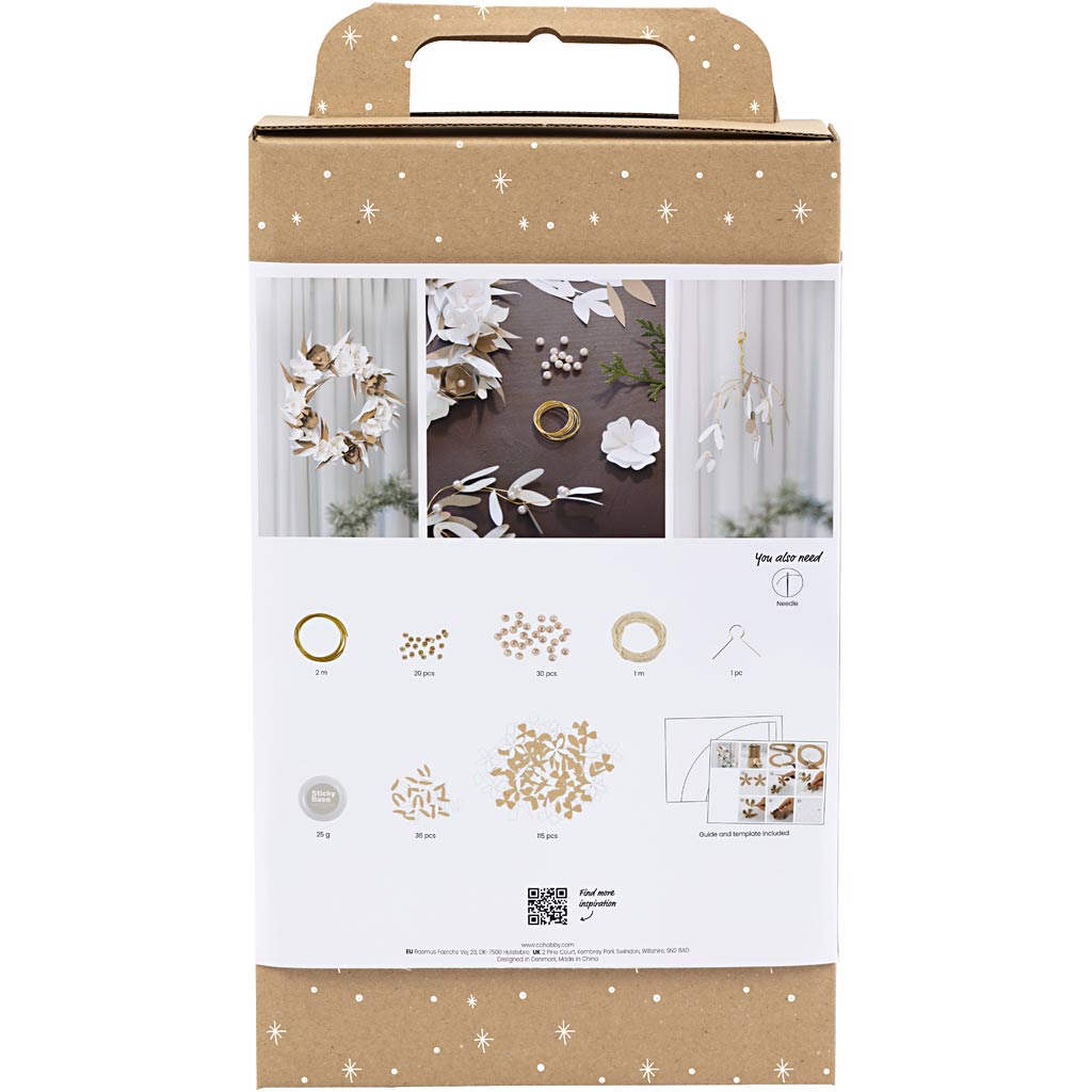 Http: www.cchobby.nl hobbyset-papier-kunst-krans-wit-licht-naturel-1-doos