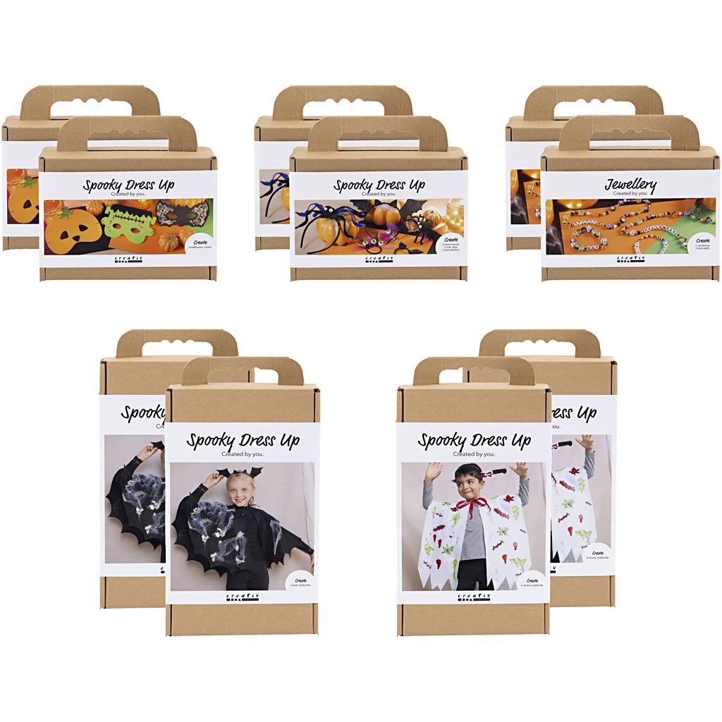 Paquete de presentación de la empresa Creativ, Halloween, 10 cajas 1 caja