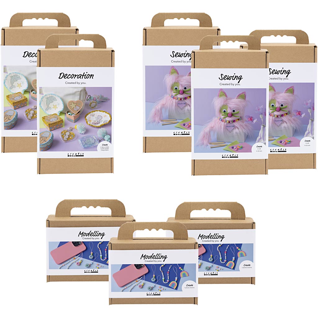 Pacchetto introduttivo Azienda Creativ, bambini, 8 scatole 1 scatola
