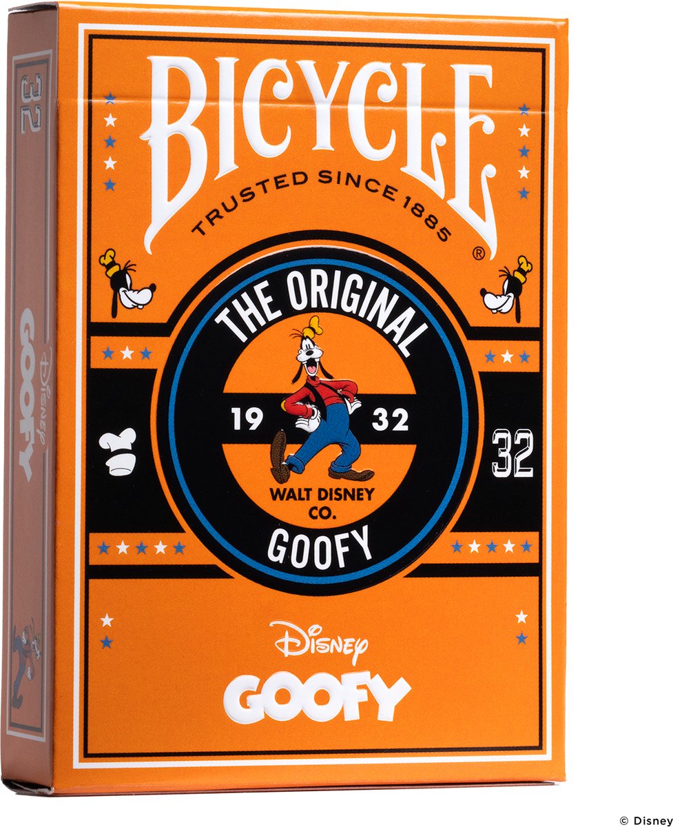 Bicycle Disney Classic Goofy - carte da gioco premium - poker - collezionabili - creative