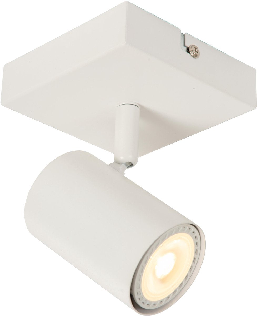 Lucide amigo - plafondspot (plafondlamp) - 1xgu10 - wit