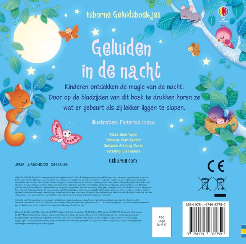 Libro sonoro: nella notte. 1+