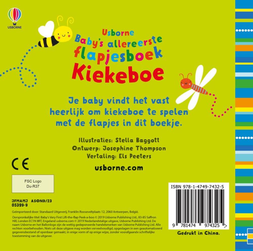 Libro dei giochi e delle sensazioni del bambino, cucù