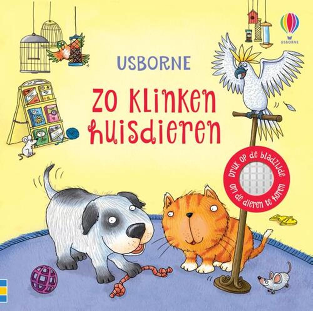 Libro de sonidos: así suenan las mascotas. 1+