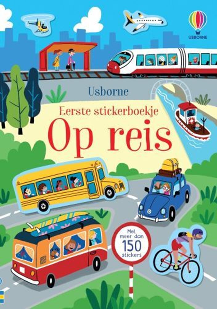 Primer libro de pegatinas, de viaje. 3+