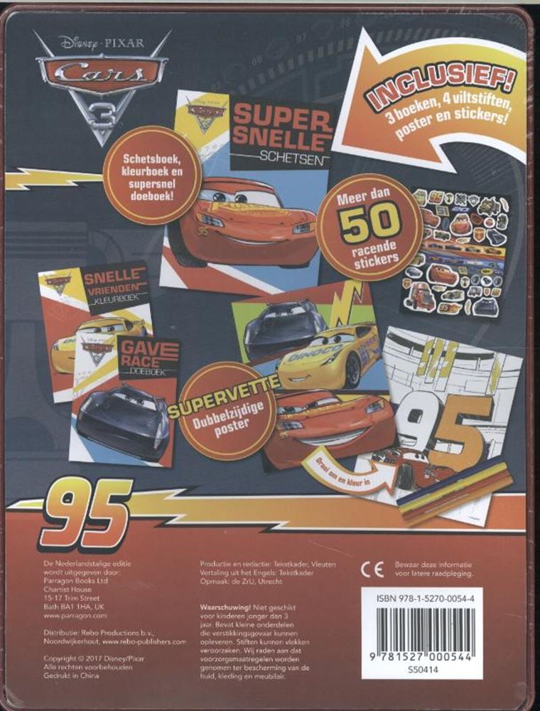 Disney Pixar Cars 3.latta felice.