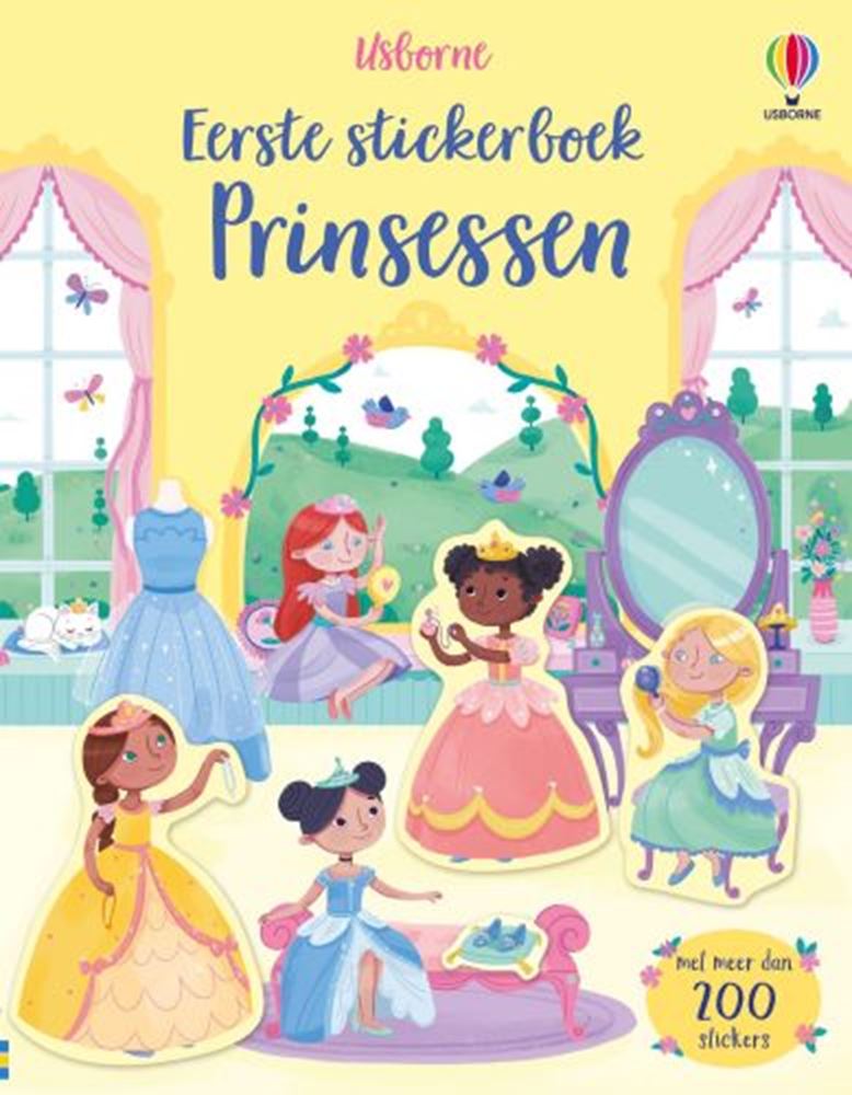 Primer libro de pegatinas: princesas. 3+