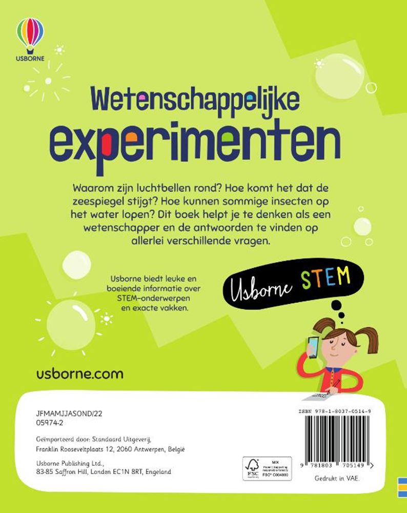 Esperimenti scientifici. 6+