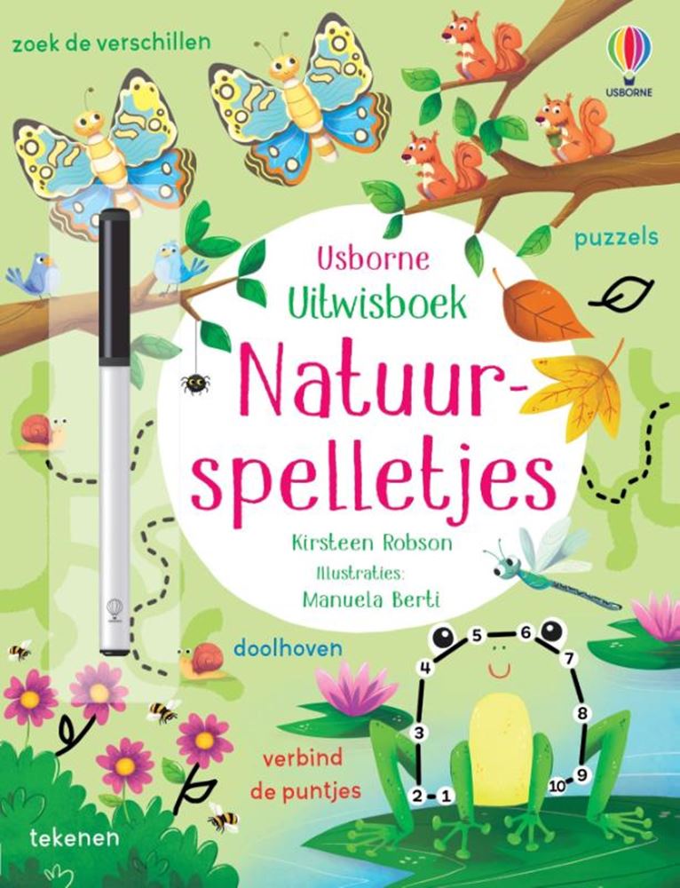 I giochi della natura cancellano il libro. 3+