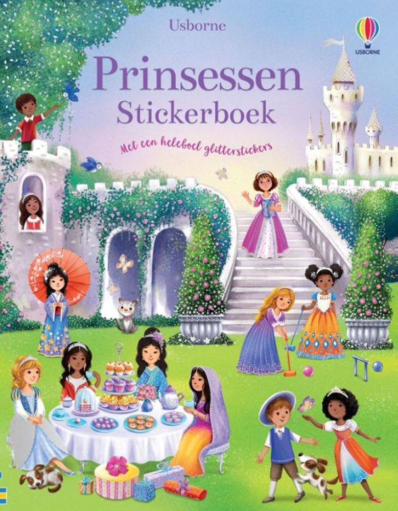 Libro de pegatinas: princesas. 5+