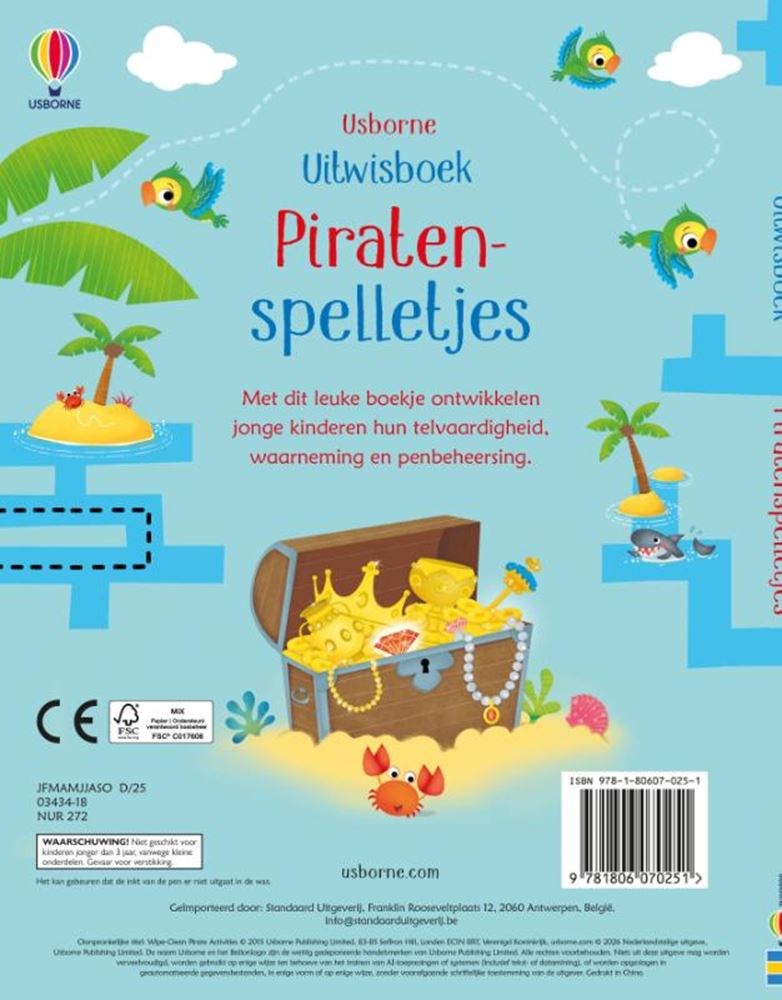 Borrar libro juegos piratas 3+