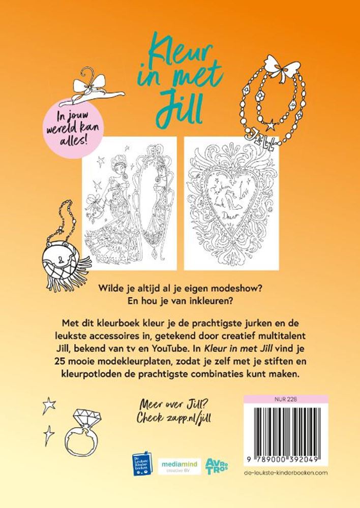 Colorea con Jill. 7+