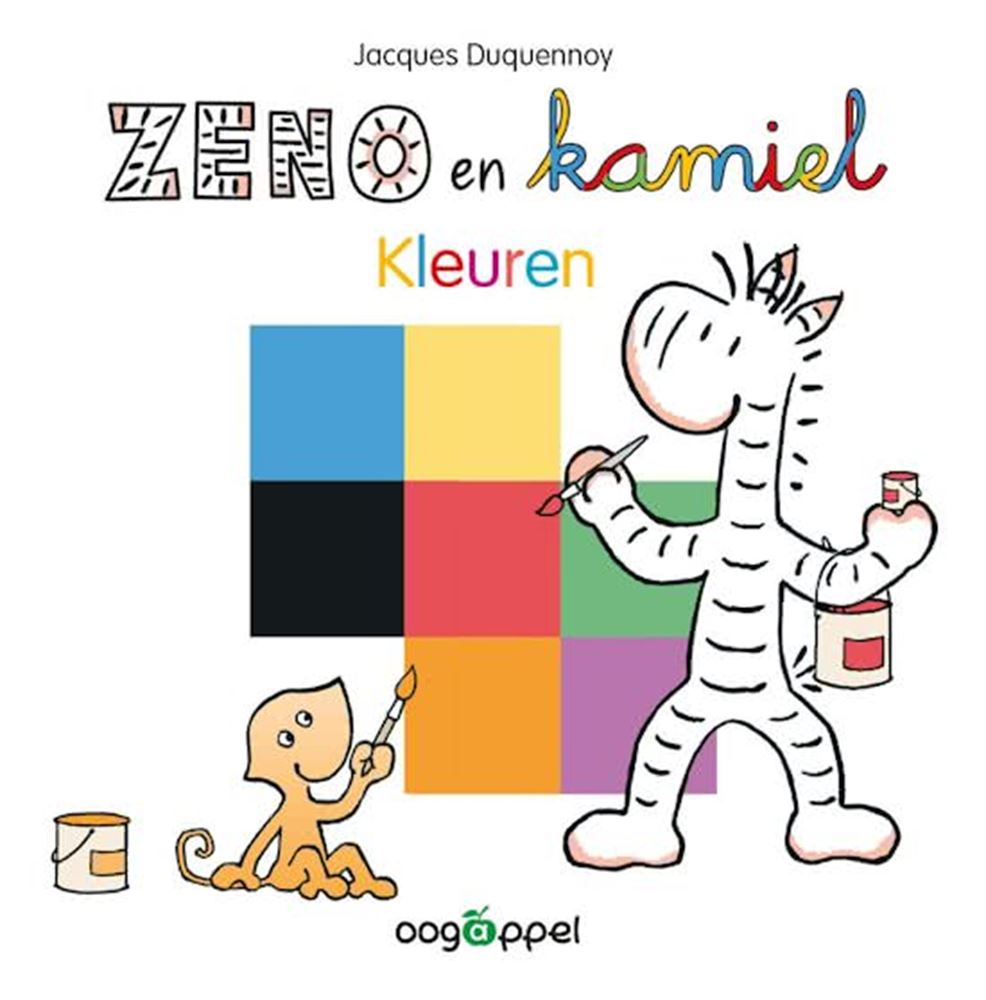 Zeno y Kamiel: colores (cartulina). 2+