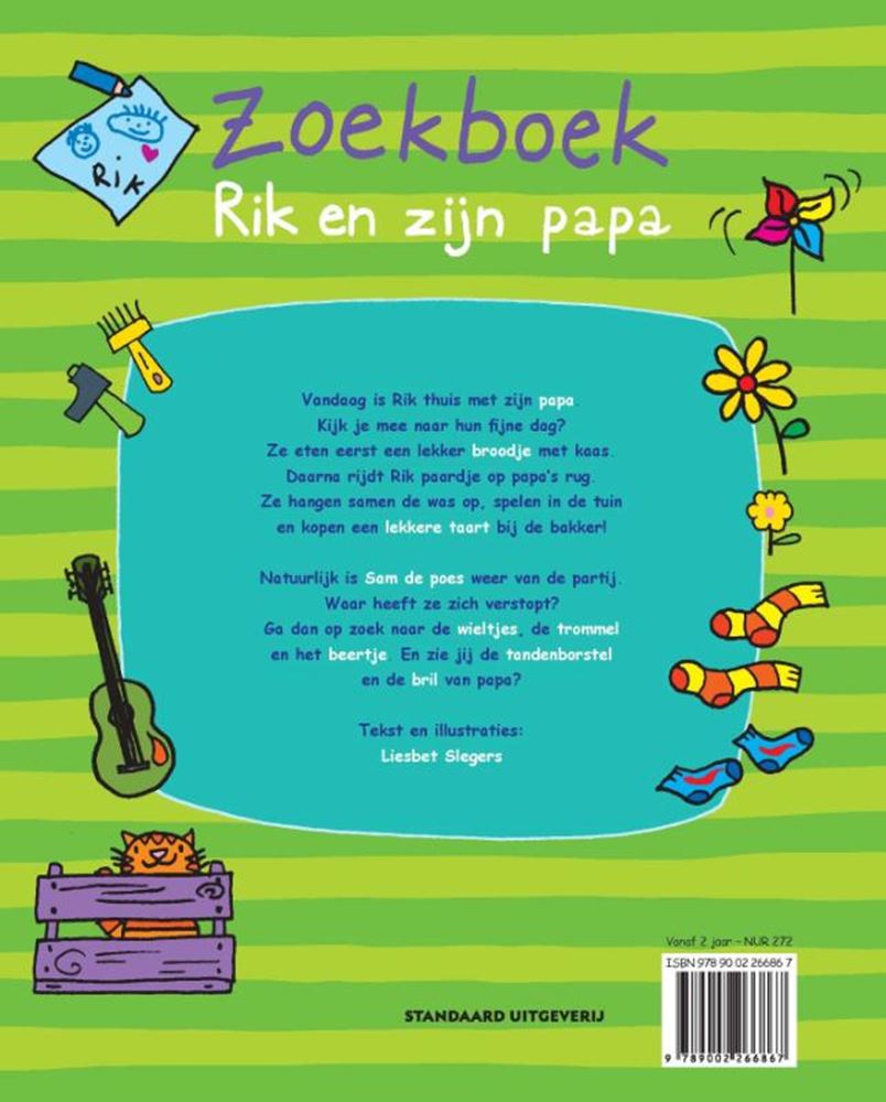 Libro de búsqueda: rik y su papá. 2+