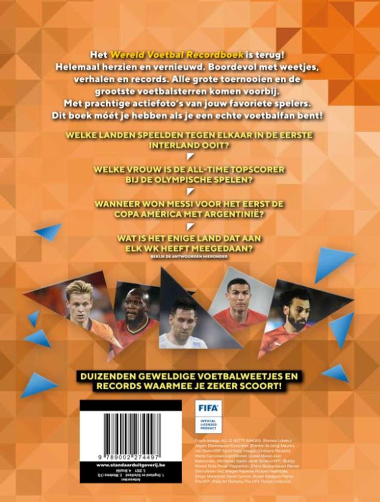 Libro de récords mundiales de fútbol 2022. 8+
